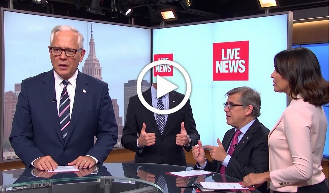 Miniatura di un video di un dibattito politico